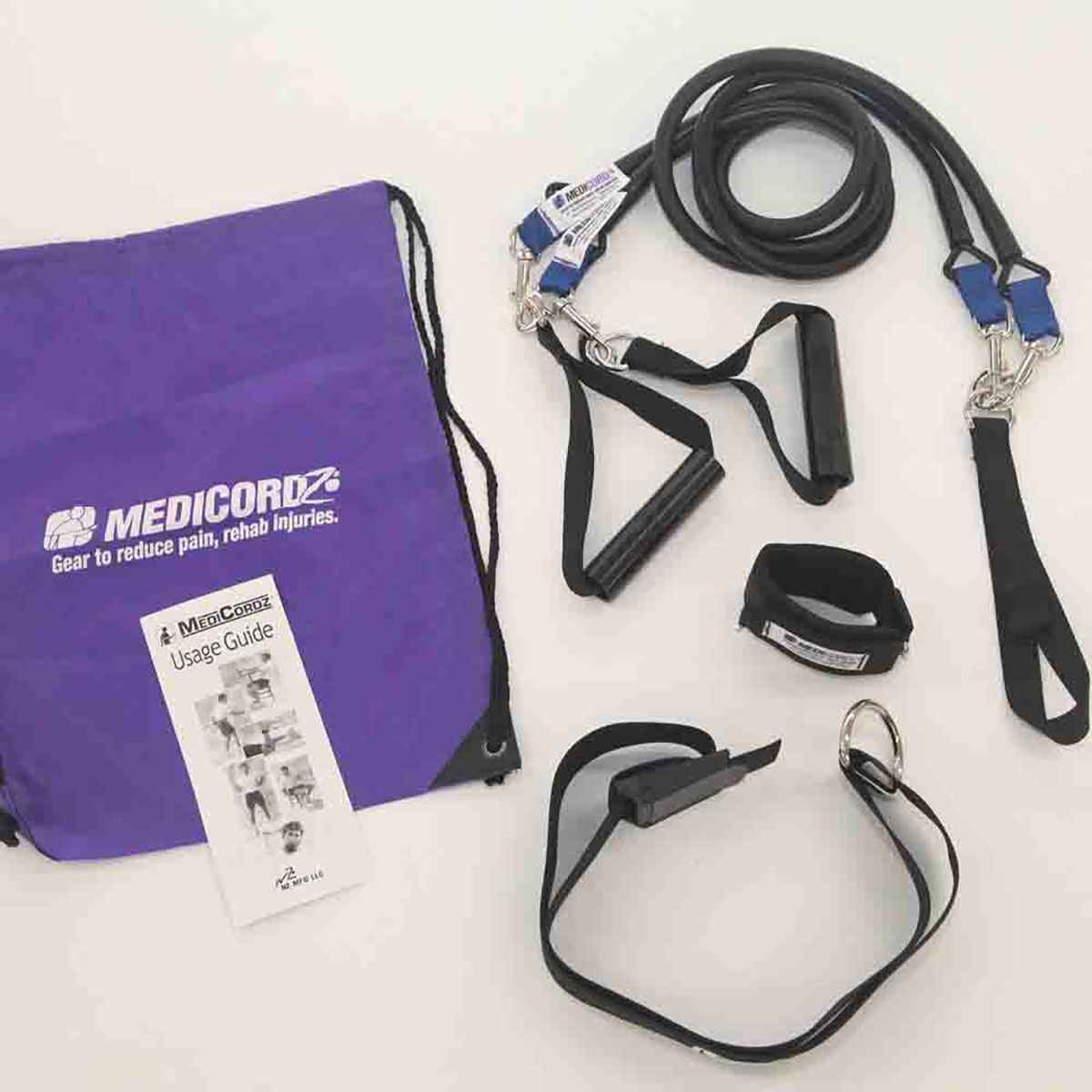 MediCordz Modular Tubing Rehab Kit Tan (1 - 2.3 lbs)
