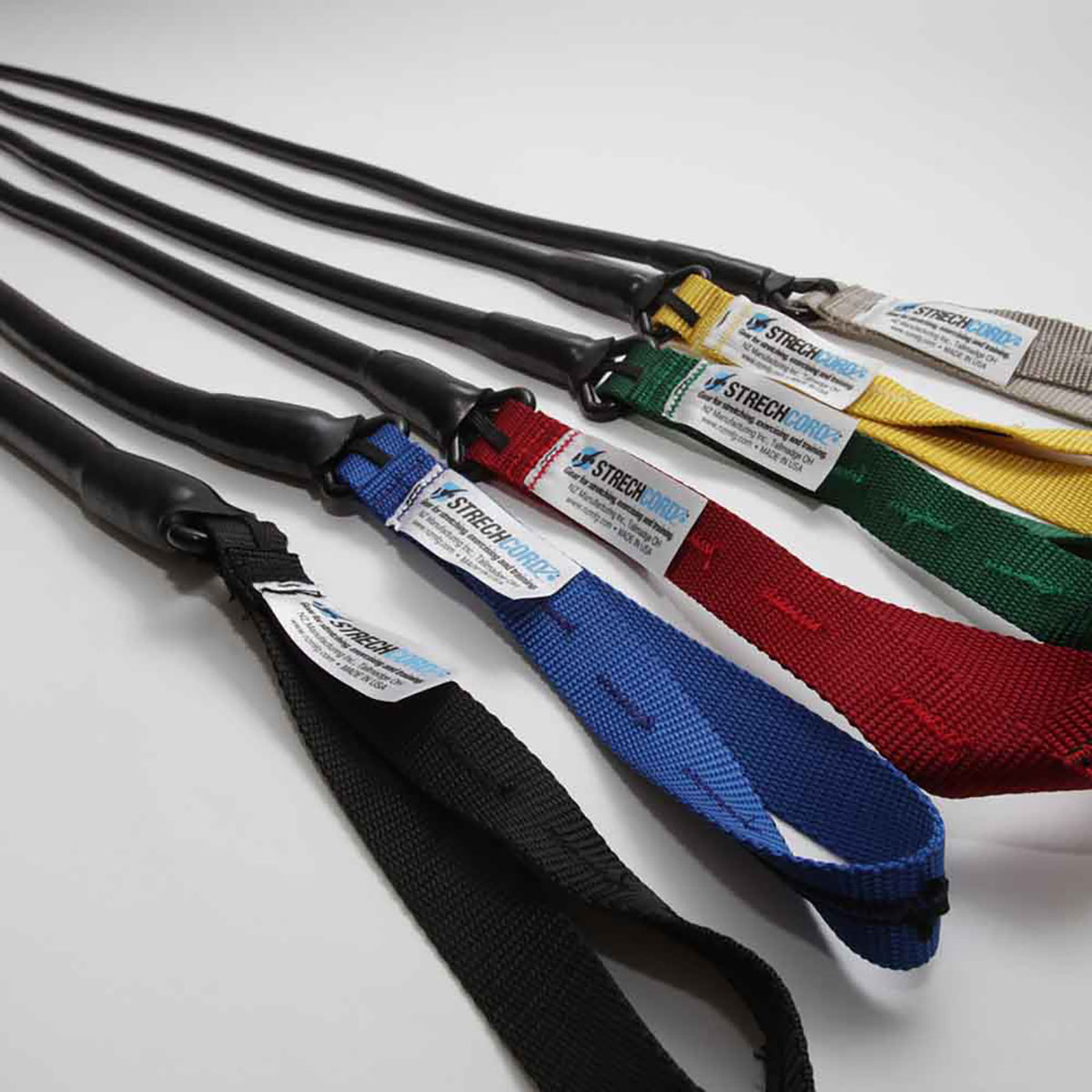 StrechCordz Safety Short Belt Replacement Safety Cord Tubing Blue (14 - 34 lbs)
