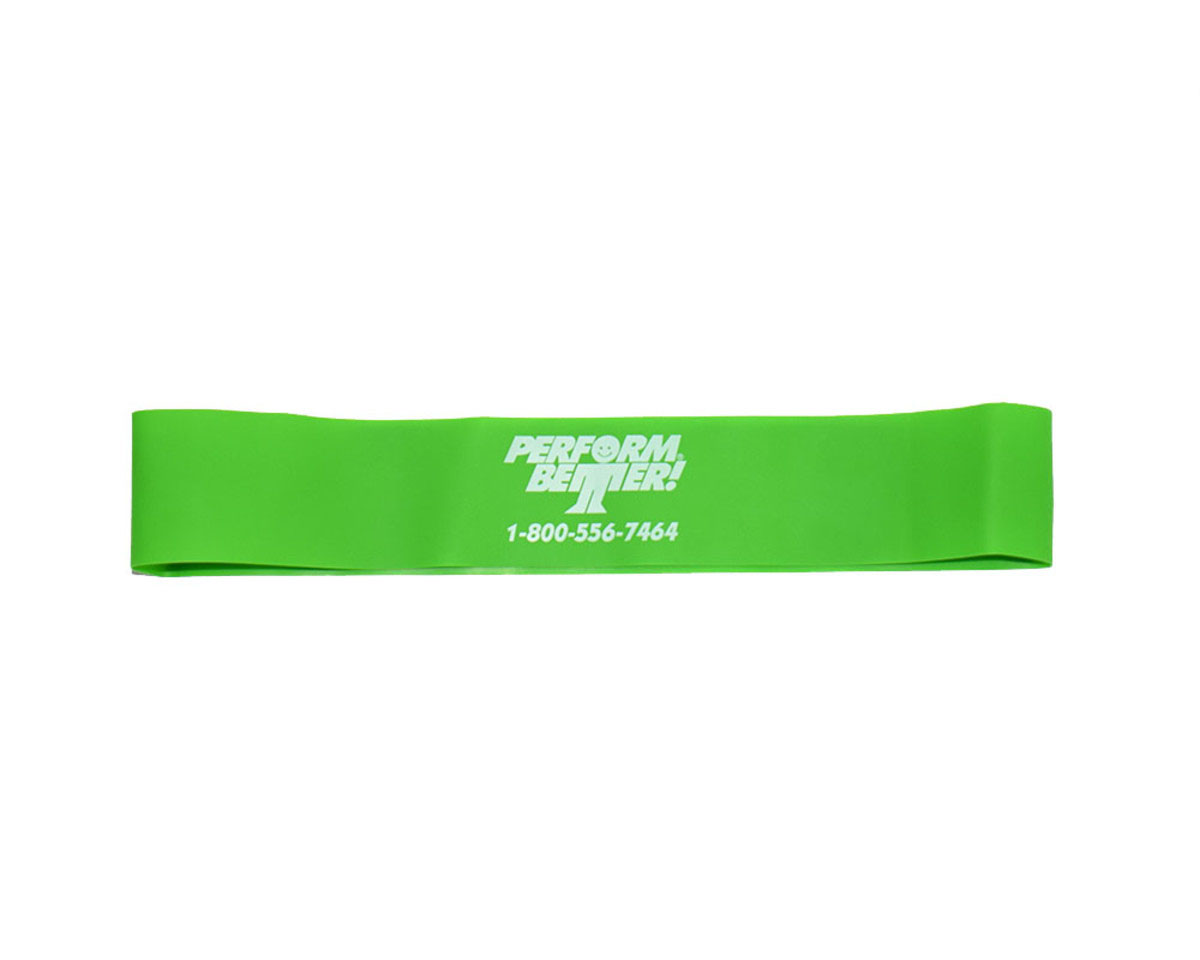 First Place Mini Band XL Medium Green Pack of 10