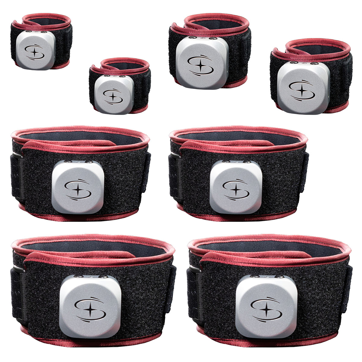 SmartCuffs 4.0 Clinical Set 4 Pairs of Cuffs (Pair of Each Size) with Pumps