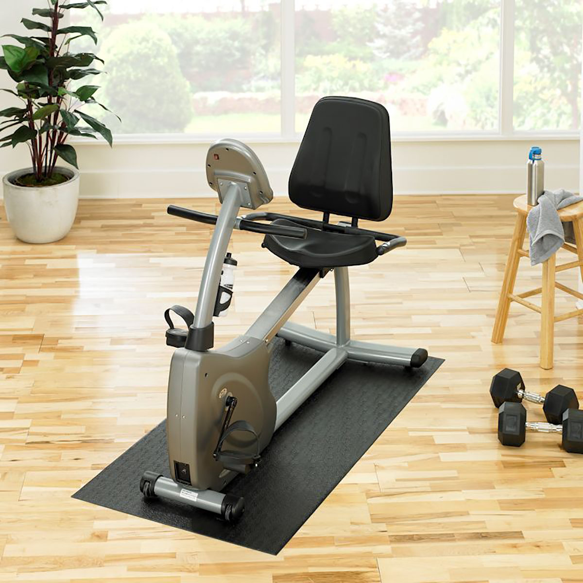 SuperMats BikeMat Floor Protector 36 X 48