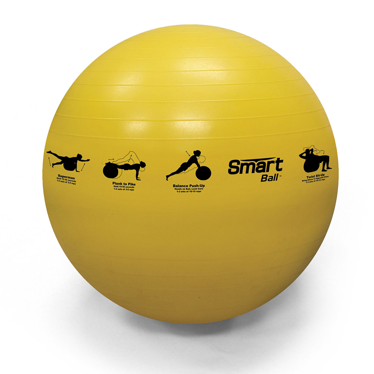 Smart Stability Ball Yellow 55cm