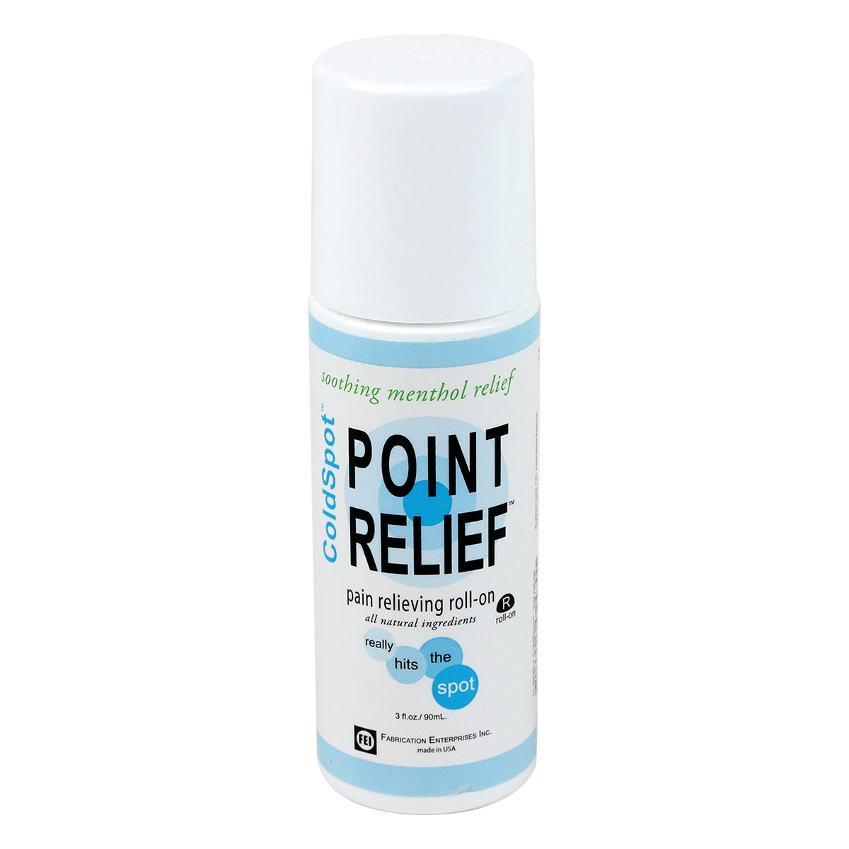 Point Relief ColdSpot Lotion - Roll-on Bottle - 3 oz 12 each
