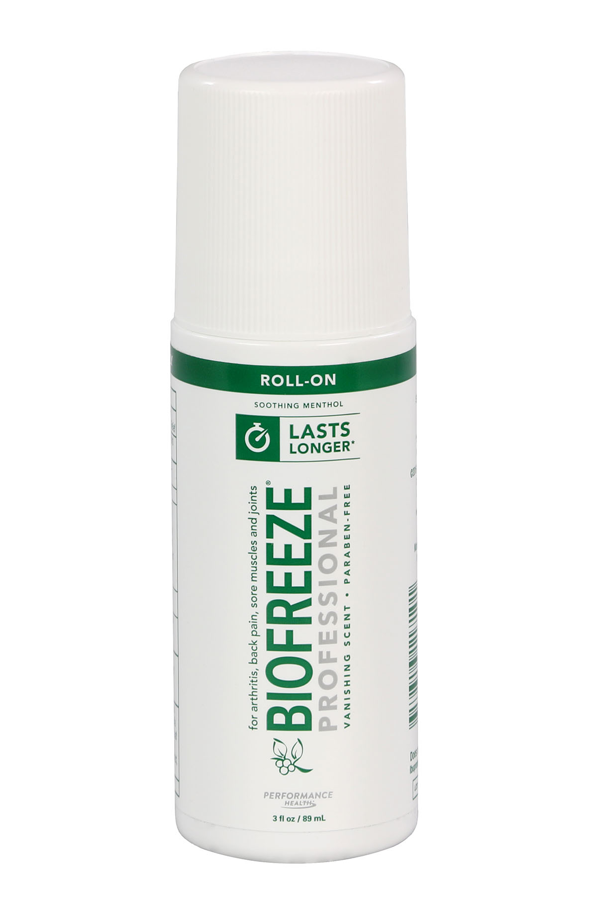 Biofreeze Professional Colorless Gel 3 oz roll-on box of 12