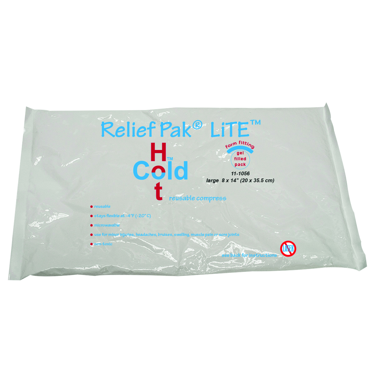 Relief Pak Val-u Pak LiTE Cold n' Hot Pack - 8 x 14 - Each