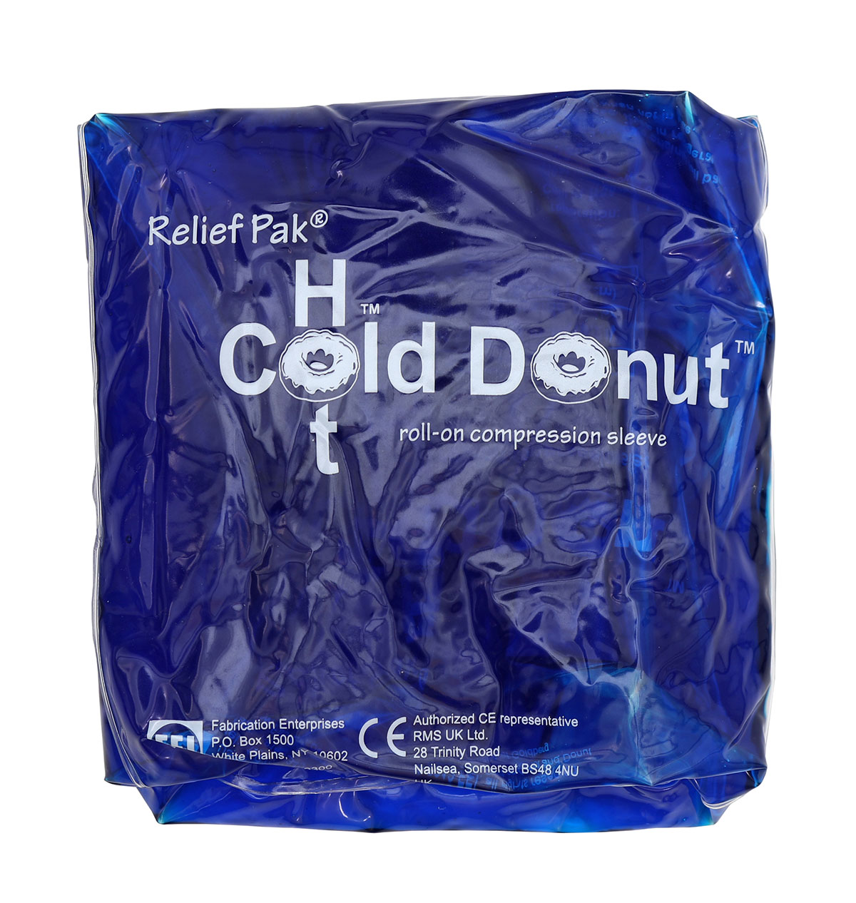 Relief Pak Cold n' Hot Donut Compression Sleeve - small (for 4 - 10 circumference)