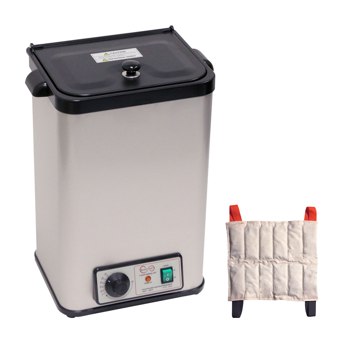 Relief Pak Heating Unit 4-Pack Capacity Stationary with (4) Standard Packs 110V