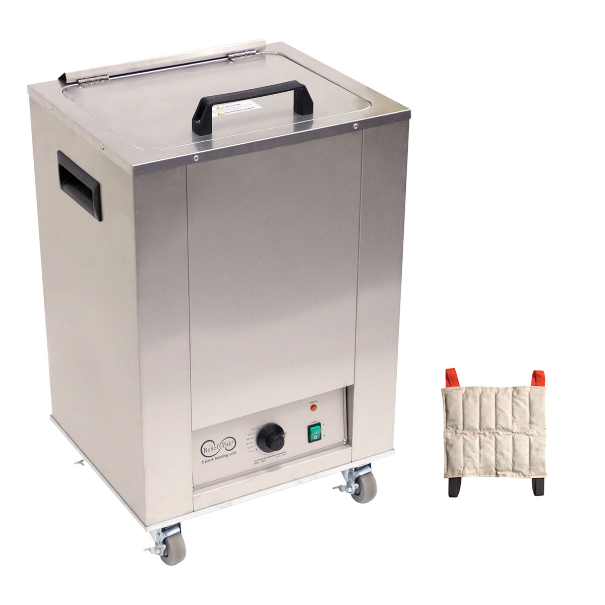 Relief Pak Heating Unit 8-Pack Capacity Mobile with (8) Standard Packs 110V