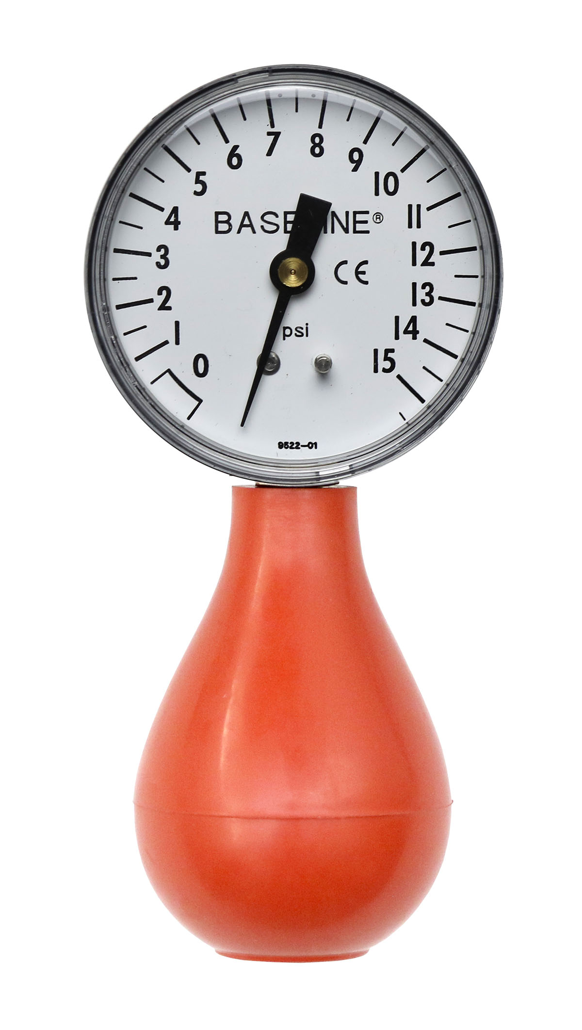Baseline Dynamometer - Pneumatic Squeeze Bulb - 15 PSI Capacity no reset
