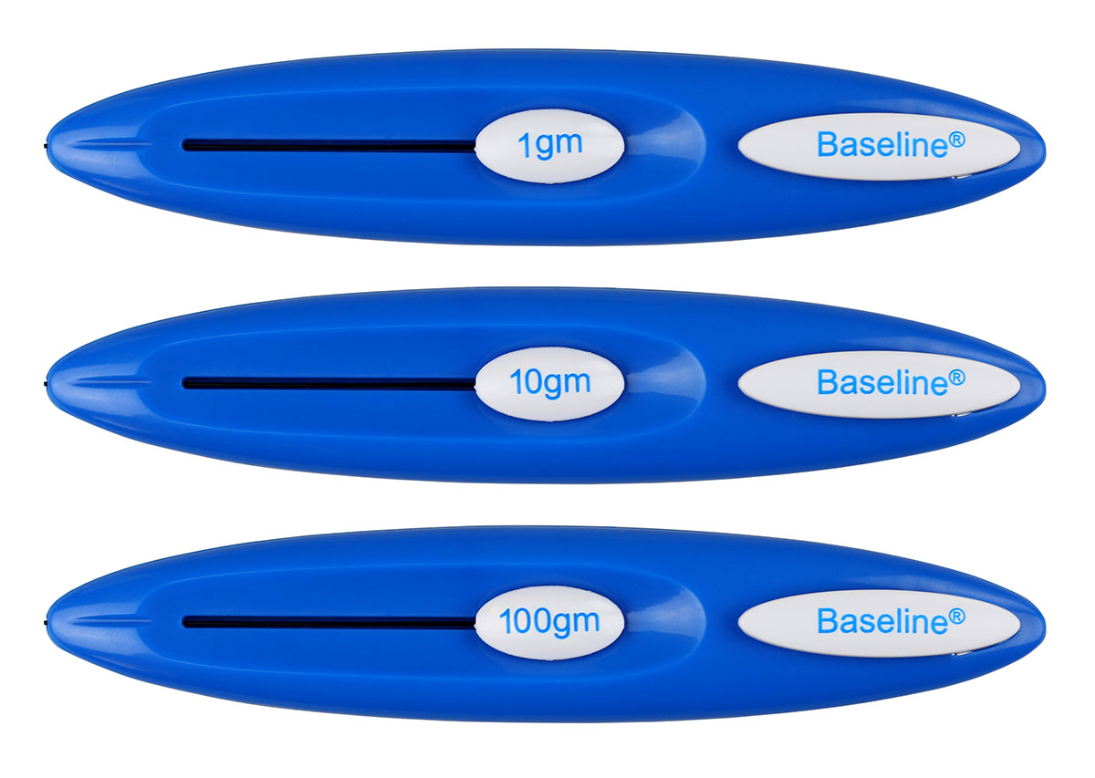 Baseline Monofilament - Retracting Filament - 3-piece Set (110 and 100 gram)