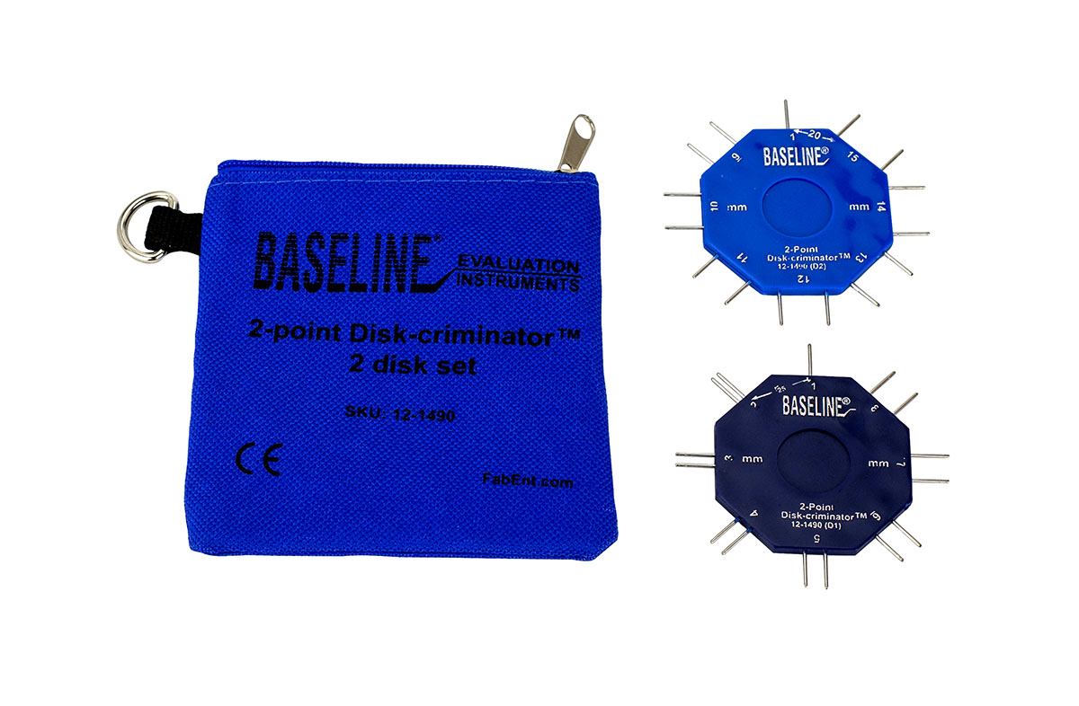 Baseline 2-point Disk-Criminator 2 Disk Set Metal Tips
