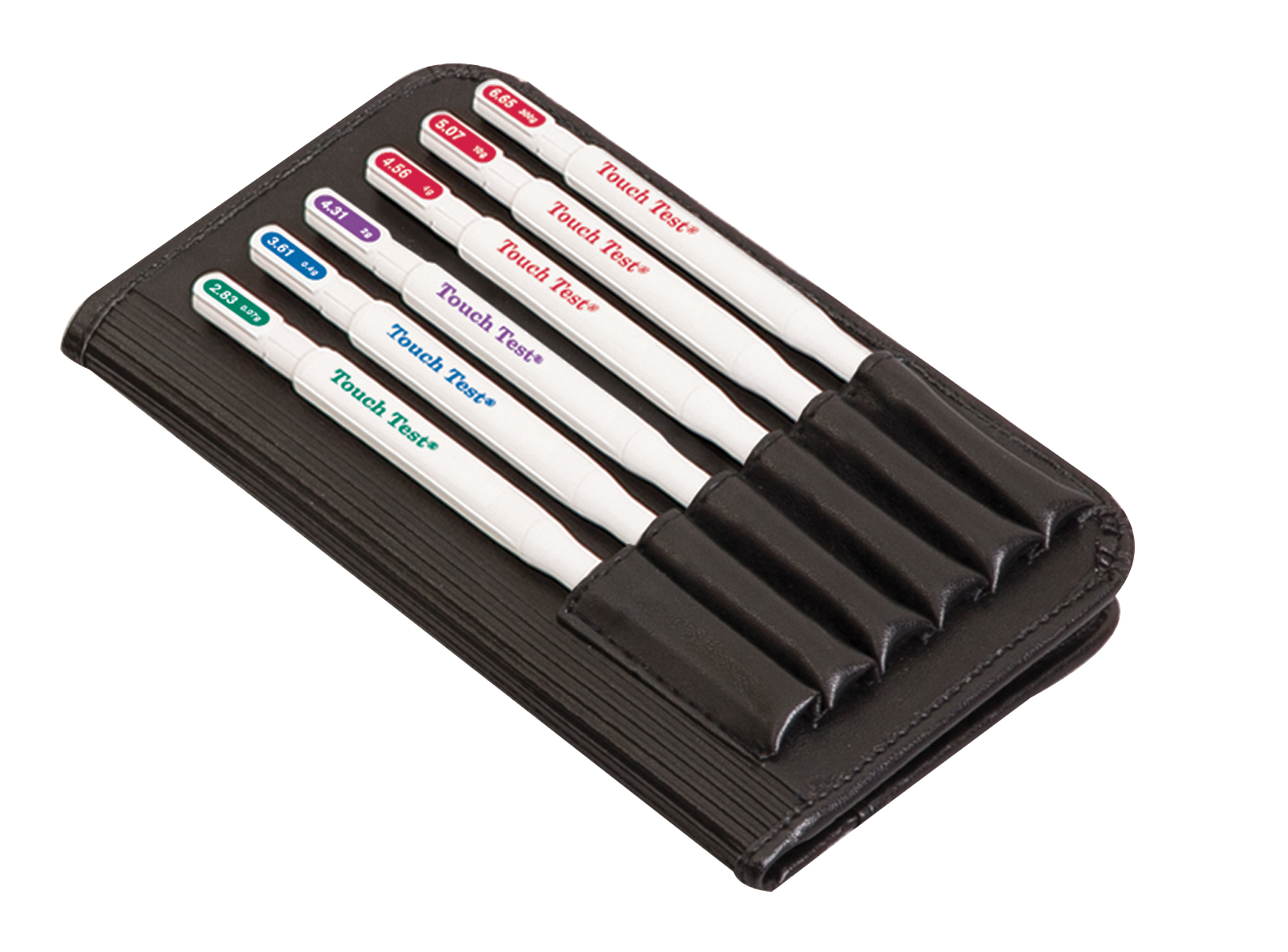 Touch-Test Monofilament - 6-piece Set for Foot - 2.83 3.61 4.31 4.56 5.07 6.65 gram Filaments