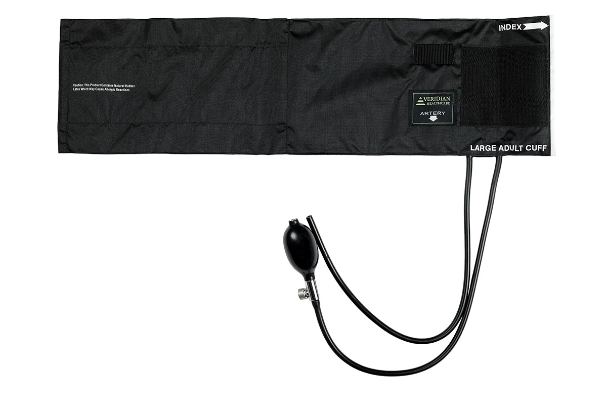 Sphygmomanometer Cuff - 2-tube Cuff ONLY - Large Adult