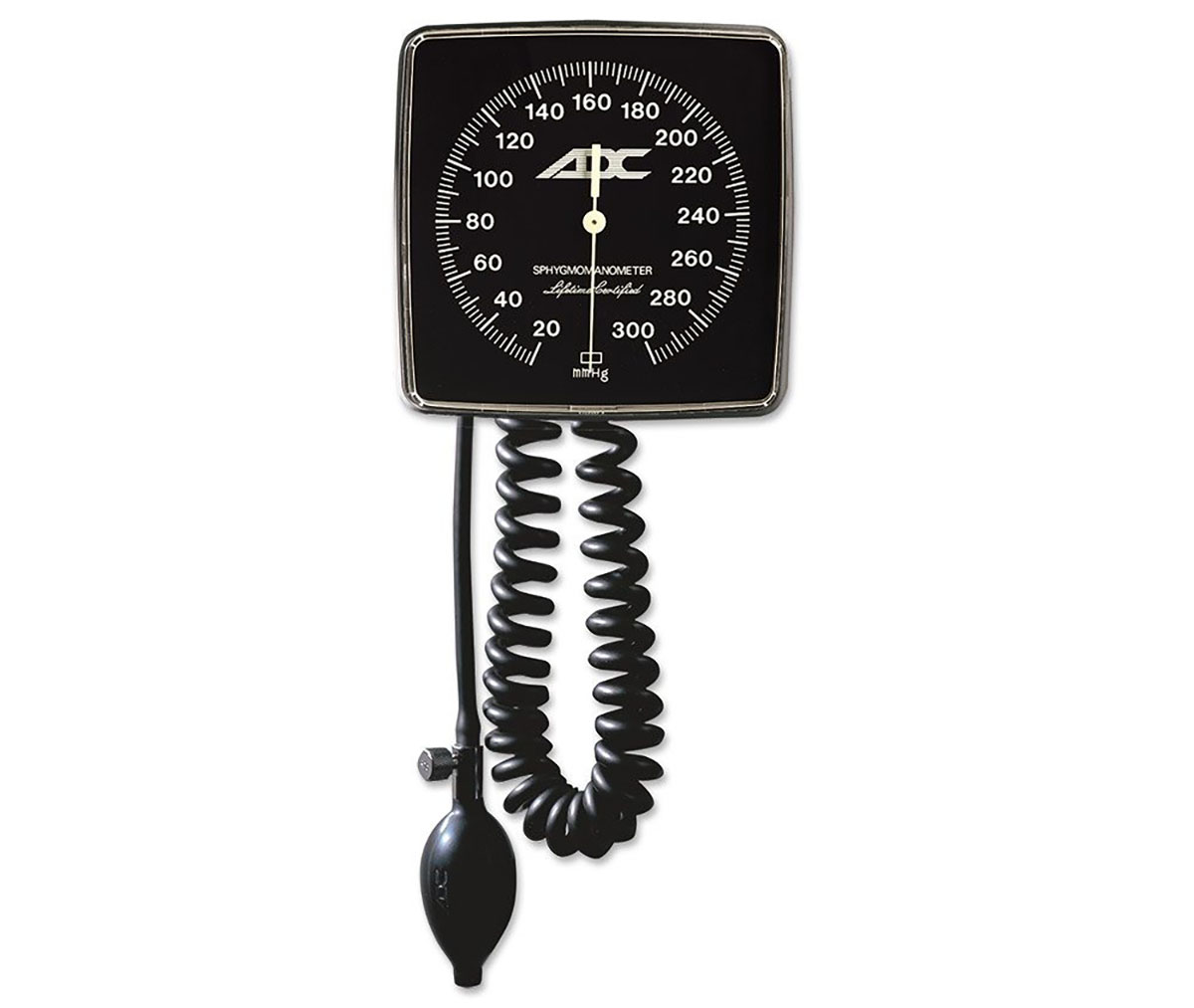 Sphygmomanometer - Wall Mount - Aneroid Type with Adult Cuff