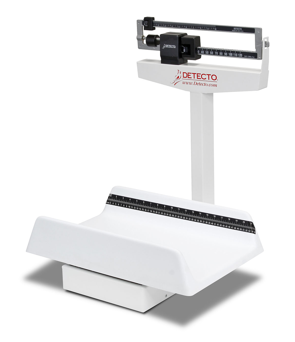 Detecto Baby Scale Weighbeam Tray 130 lb x 1 oz