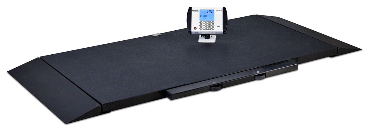 Detecto 8500 Stretcher Scale Portable Digital 1000 lb x .2 lb / 450 kg x .1 kg BT / WiFi