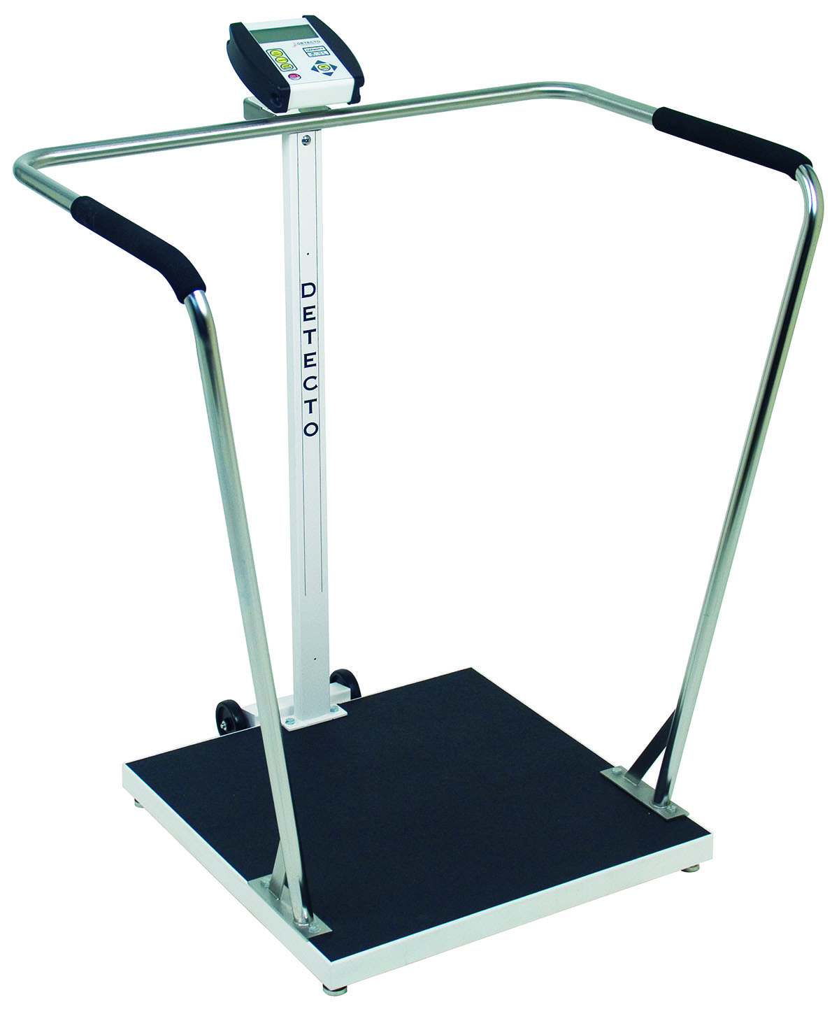 Detecto 6856 Bariatric Scale Digital 1000 lb x .2 lb / 450kg x .1 kg 24 x 24 Platform AC Adapter