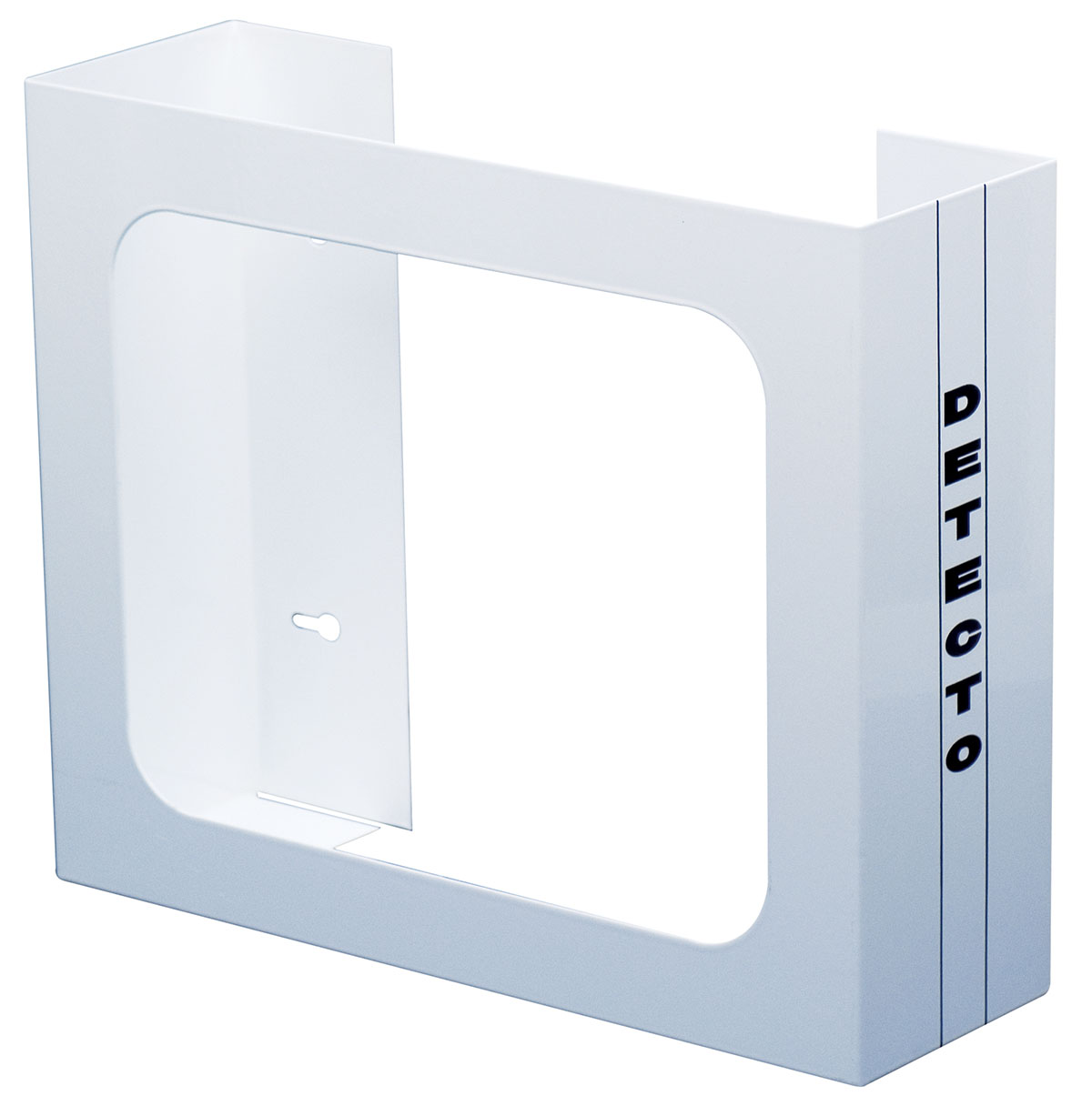 Detecto Glove Box Holder Wall Mount 2 Boxes White