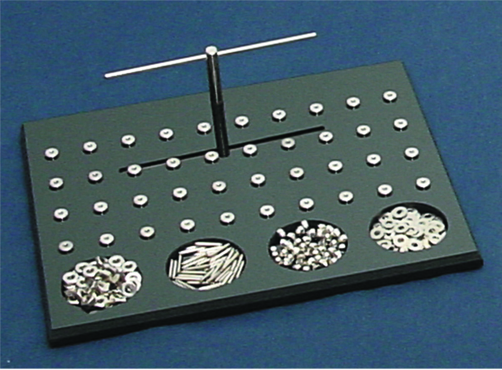 Manipulation and Dexterity Test - Roeder Accessory - 42 each pins washers crown and hex nuts
