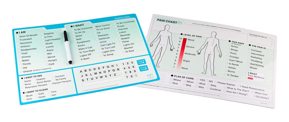 EZ Communication Board English Word Board