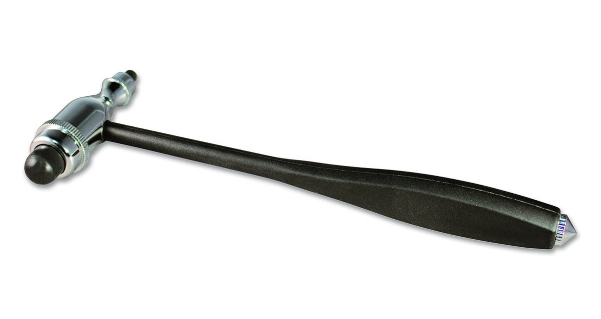 ADC Tromner Neurological Hammer 8 Black and Chrome