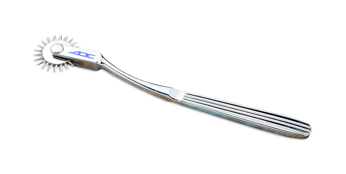 ADC Wartenberg Neurological Pinwheel 7-1/2 Chrome-Plated Zinc and Brass