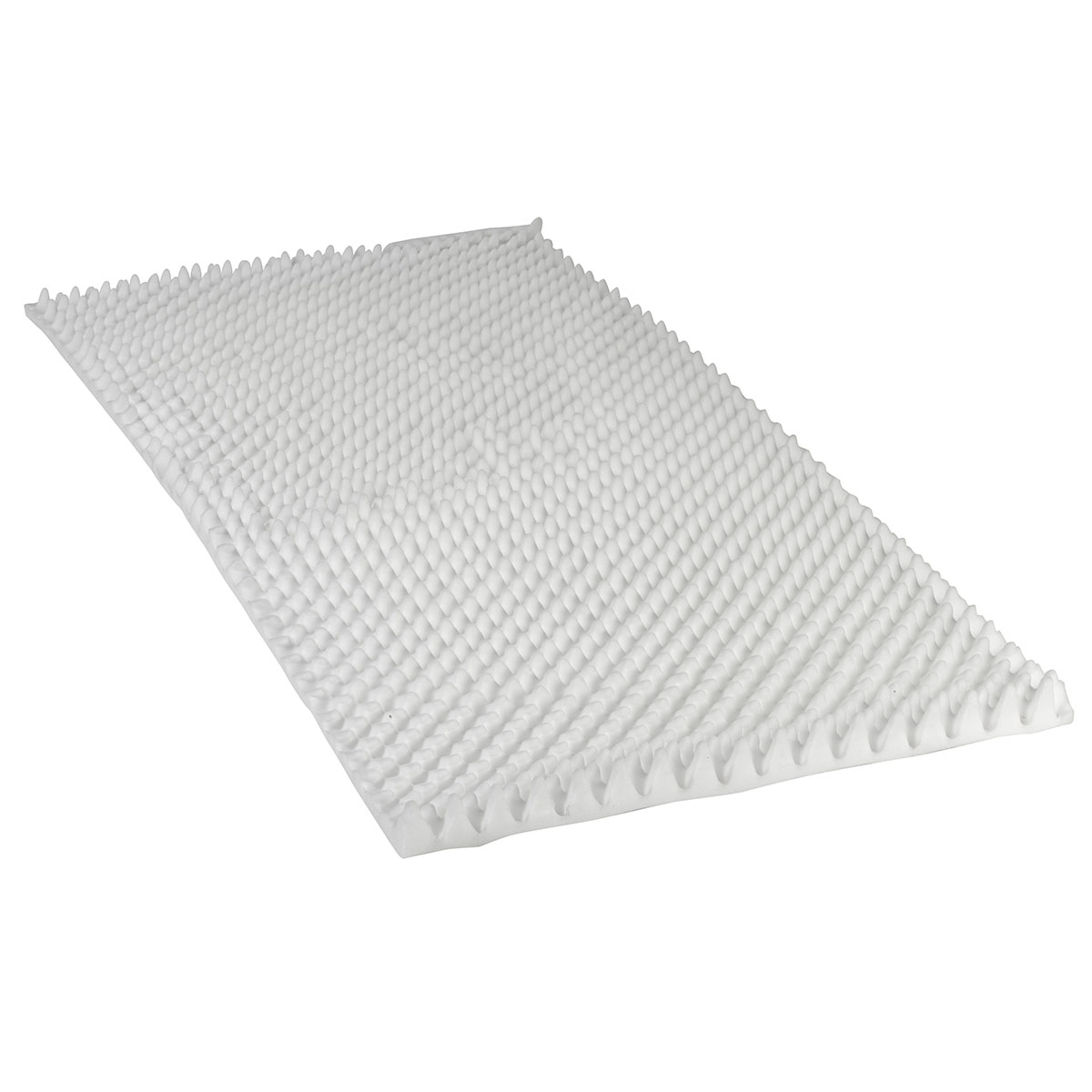 Convoluted Eggcrate Foam Mattress Pad 33 x 74 x 4