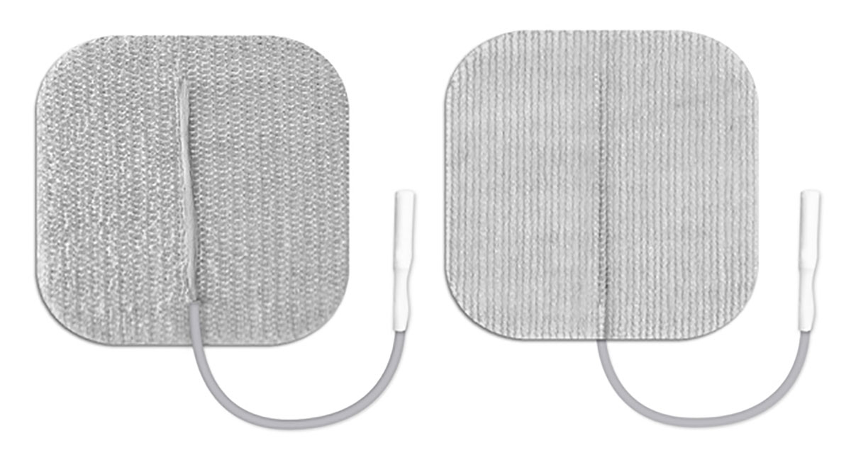 PALS electrodes clear poly back 2 square 40/case