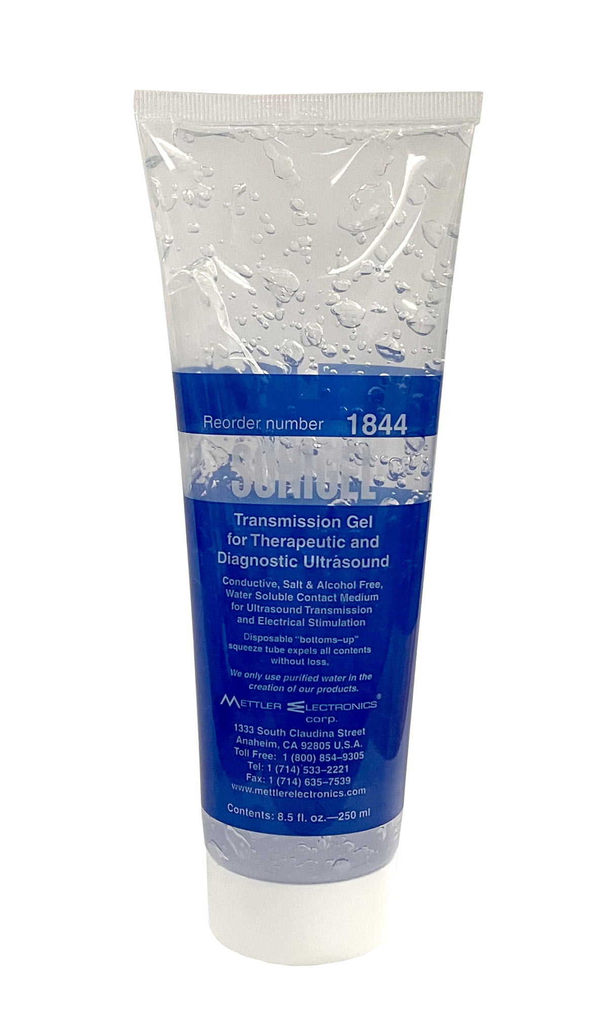 Sonigel Ultrasound couplet 8.5 oz. tube case of 12