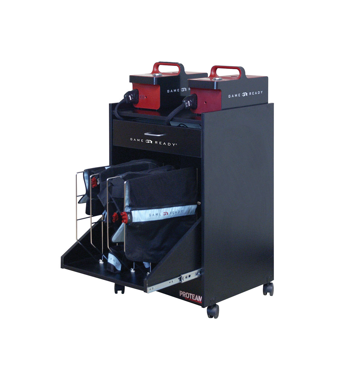 Game Ready GRPro 2.1 Cart - Mega Cart Black