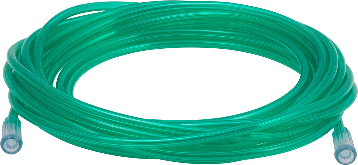 Roscoe Medical 25' Green Supply Tubing kink