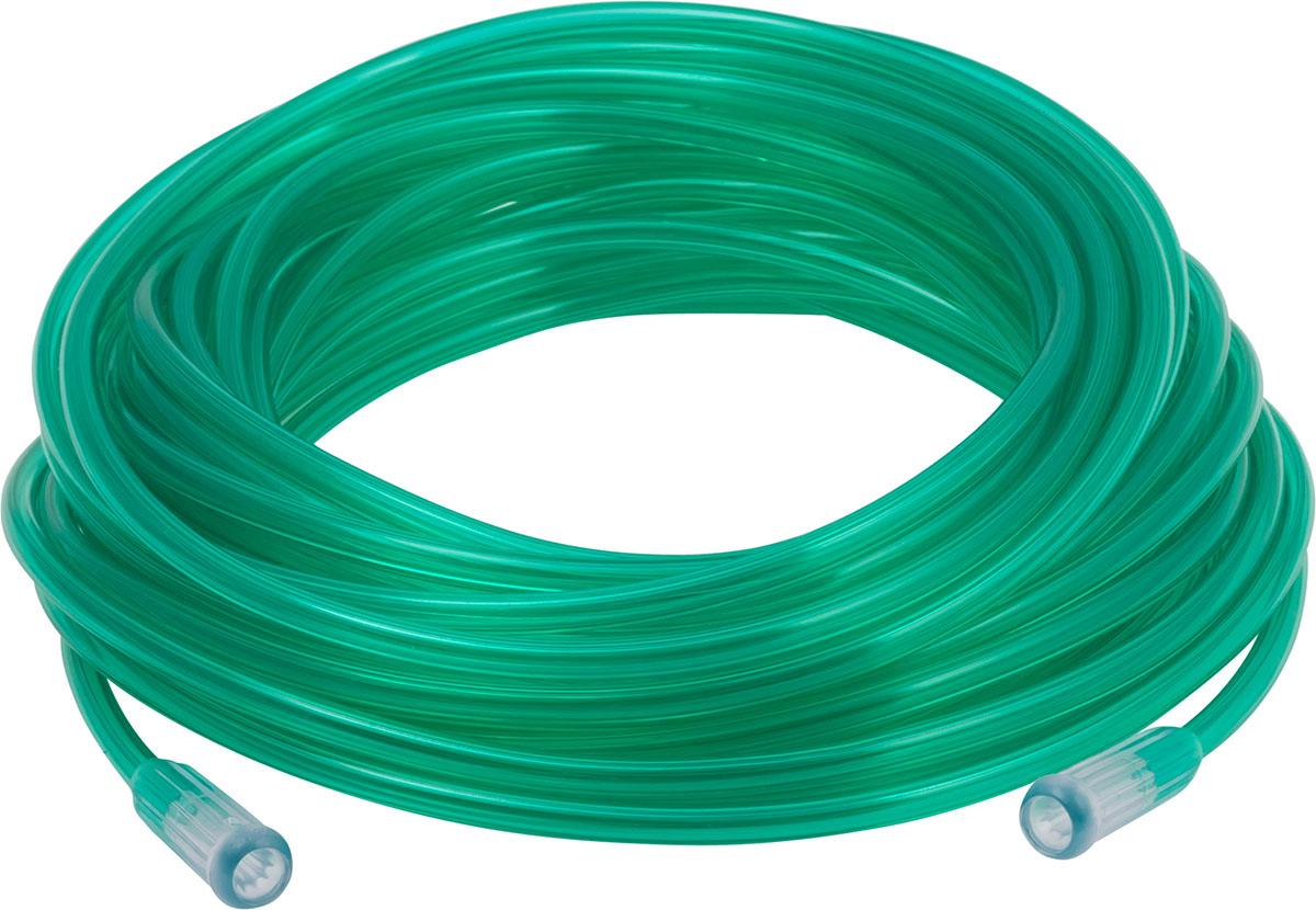 Roscoe Medical 50' Green Supply Tubing kink