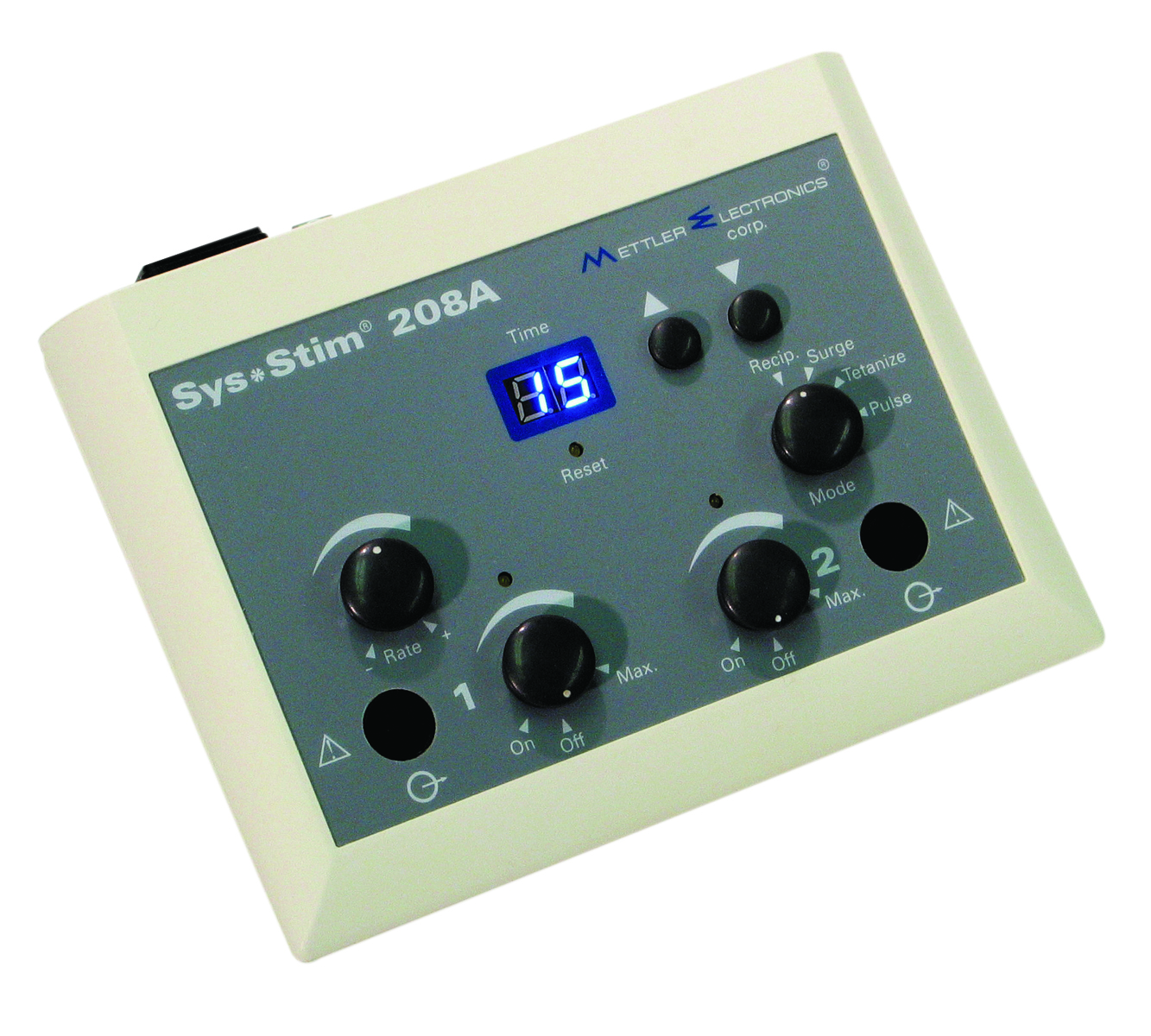 Mettler Sys*Stim 208A portable two channel muscle Stimulator