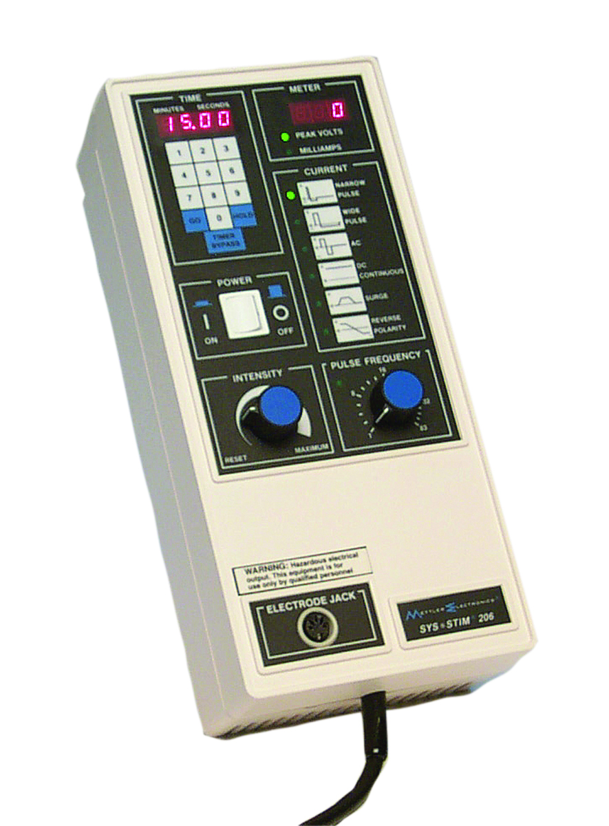 Mettler Sys*Stim 206 portable one channel muscle Stimulator