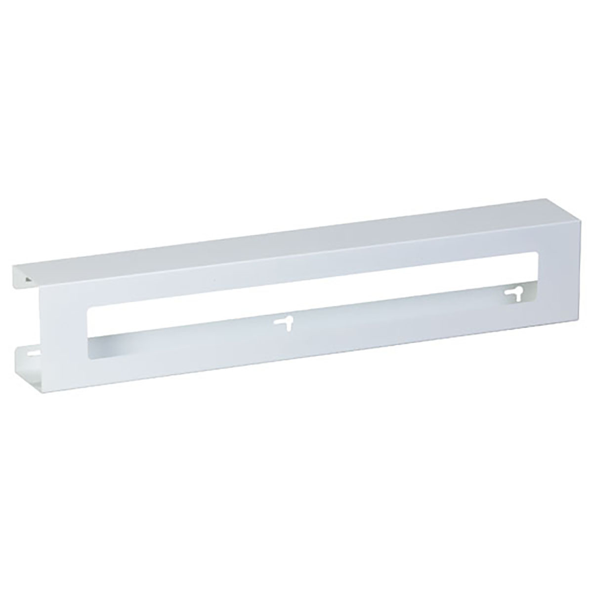 Clinton Glove Box Holder Triple Slimline White Steel