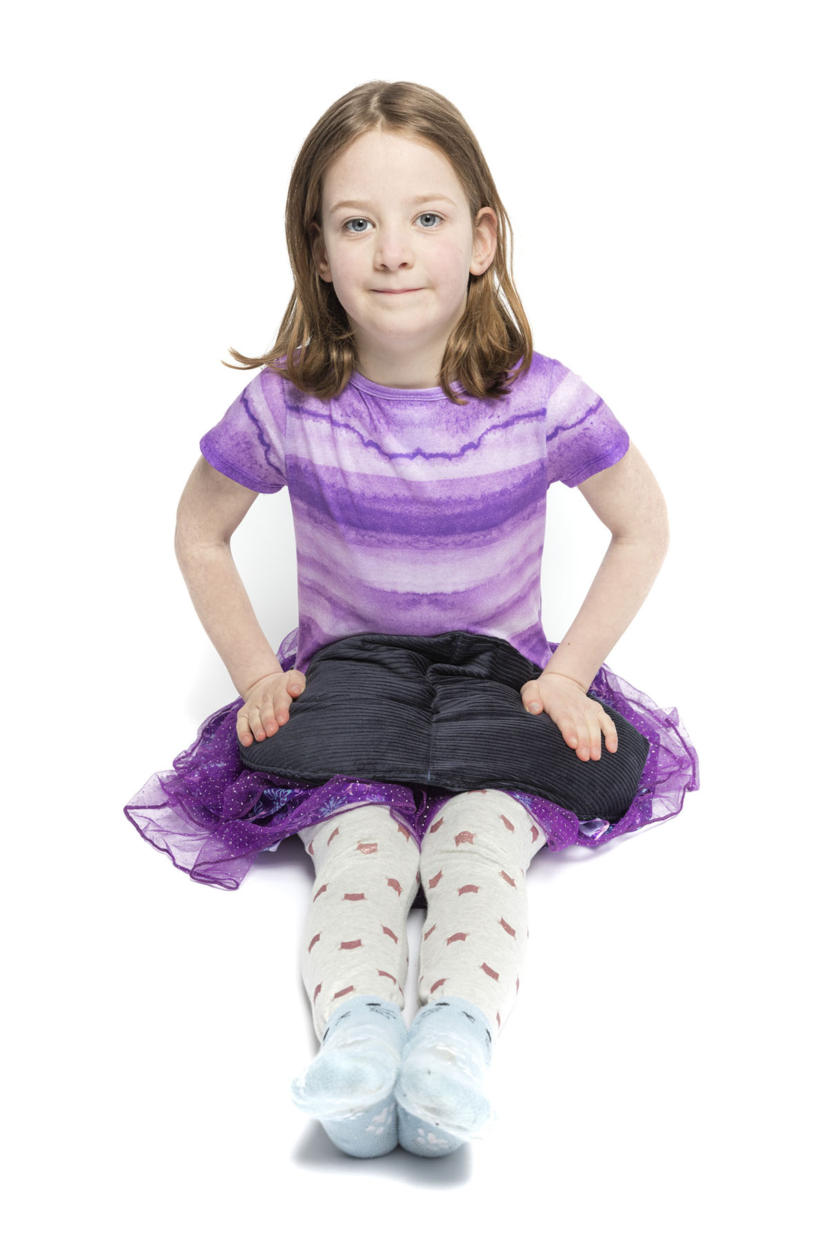 Sommerfly Sit Tight Weighted Lap Pad Cover Blue Wave Medium