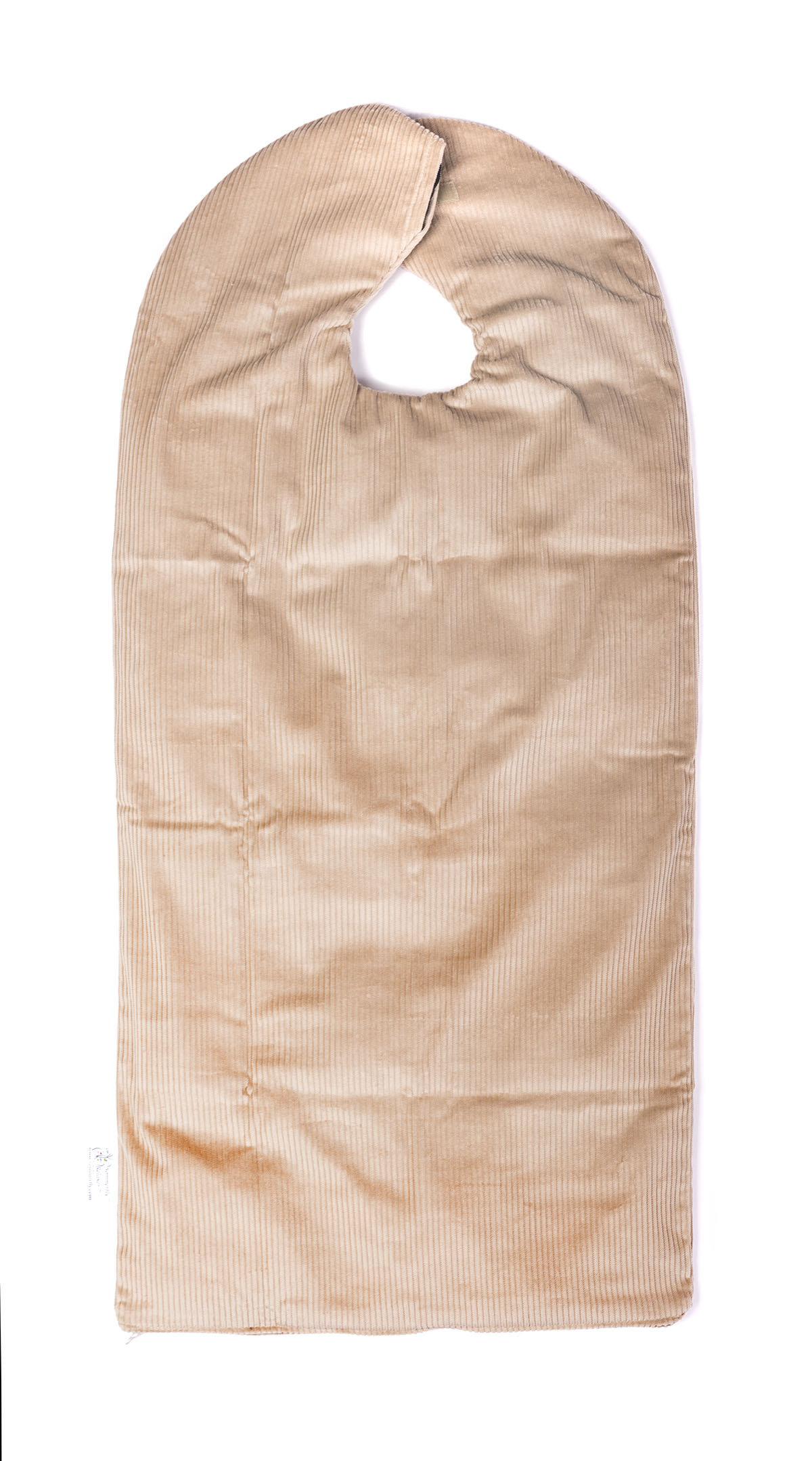 Sommerfly Relaxer Travel Sized Weighted Blanket Cover Tan Corduroy Large