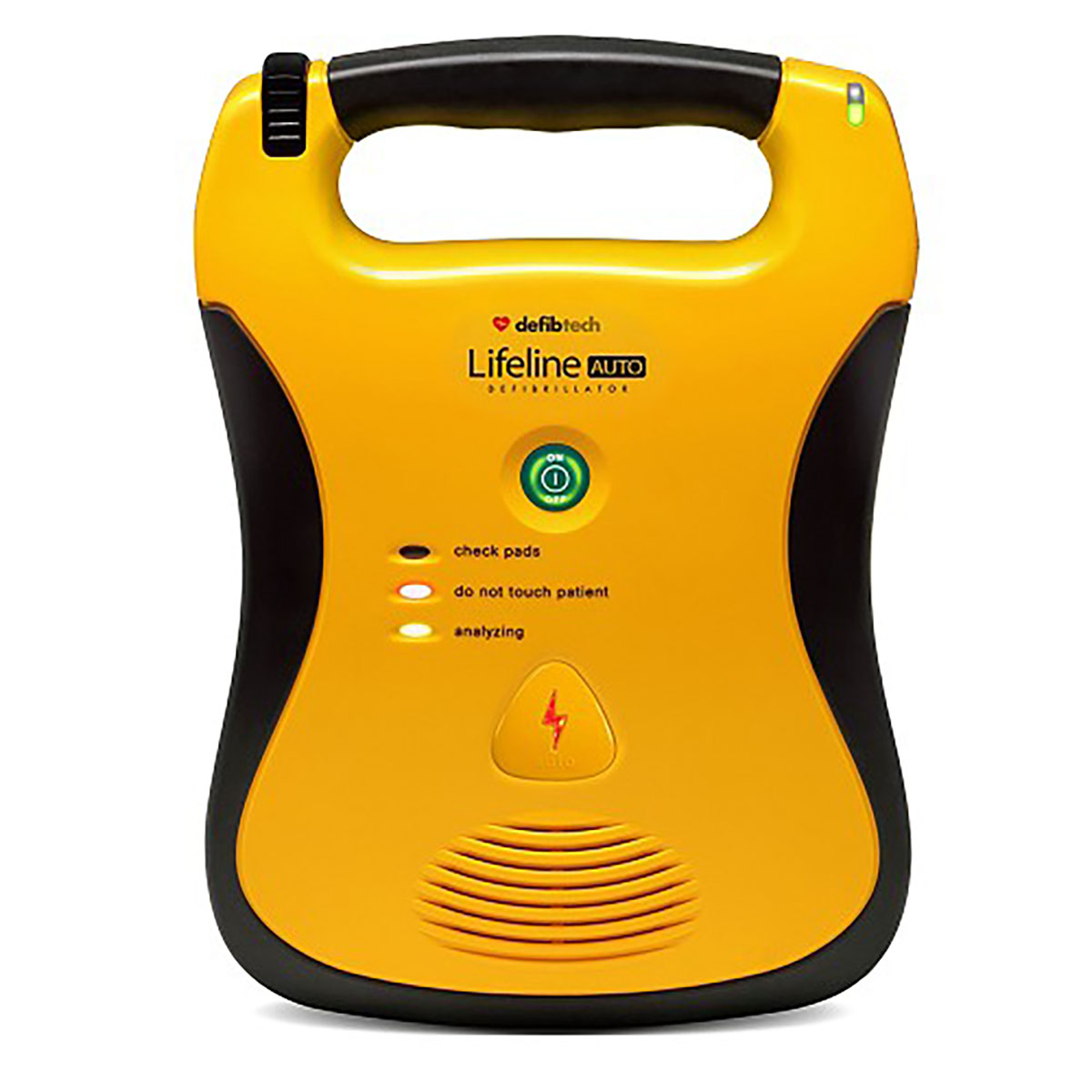 Defibtech Lifeline Fully Automatic AED Carrying Case CPR Prep Kit Inspection Tag Decal Keychain Mask