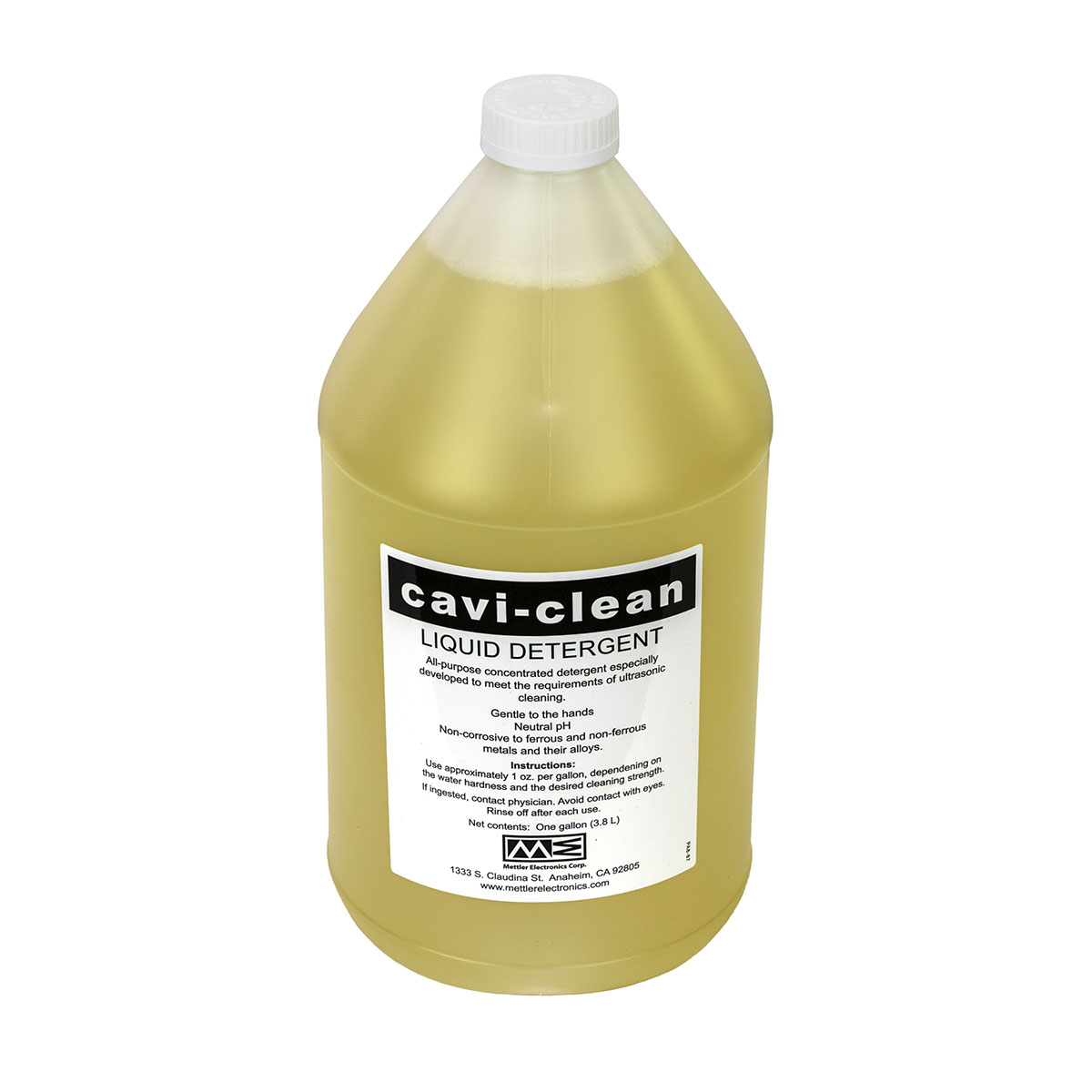 Cavi-Clean Liquid Detergent Concentrate 1 Gallon Bottles Case of 4