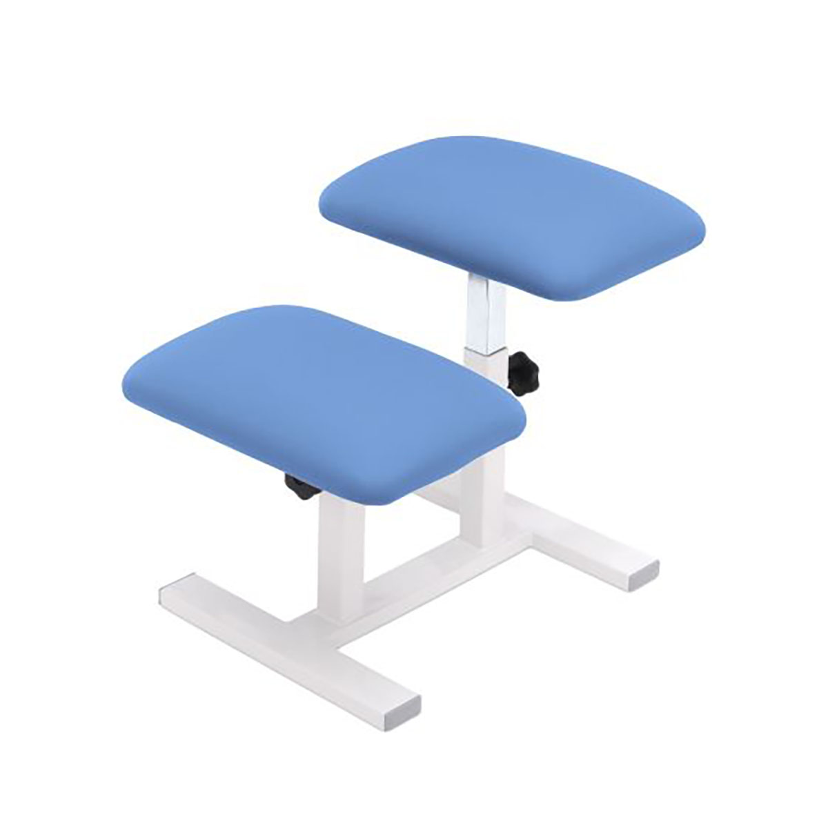 Flexion Stool 2 Section for Traction Table Blue