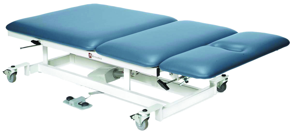 Armedica Treatment Table - Motorized Bariatric Hi-Lo 3 Section 34 wide Non Elevctr 220V