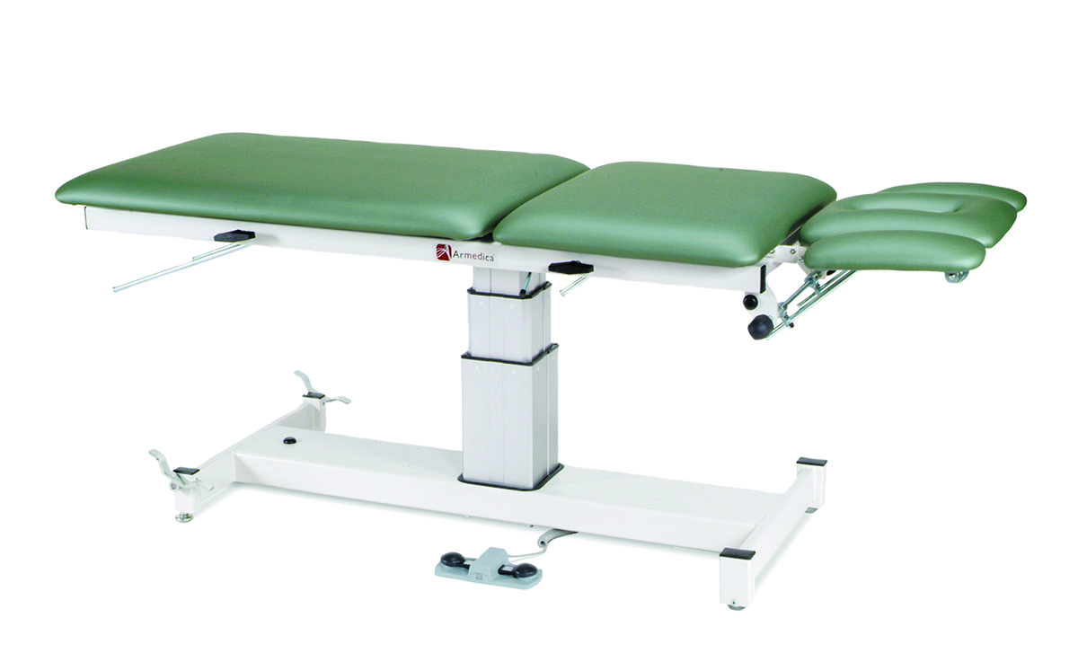Armedica Treatment Table - Motorized Pedestal Hi-Lo 5 Section Elevating Center 220V