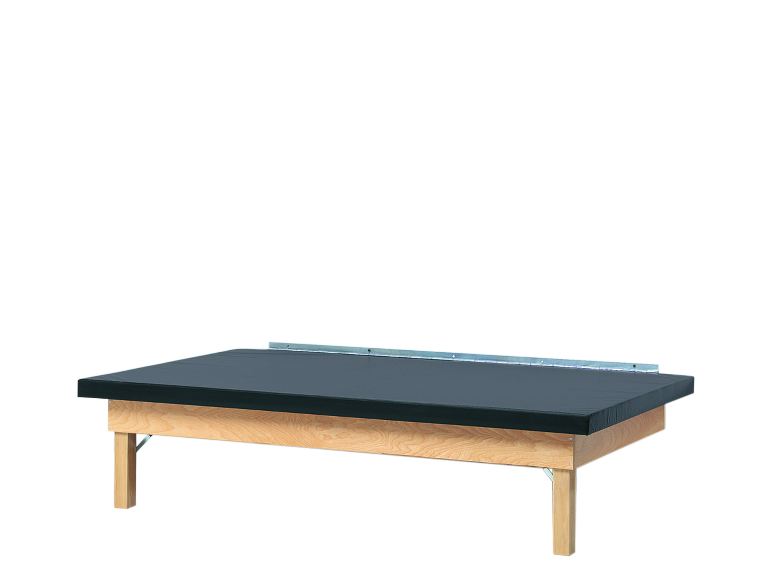 wooden platform table - wall mounted folding upholstered 7' x 5' x 21