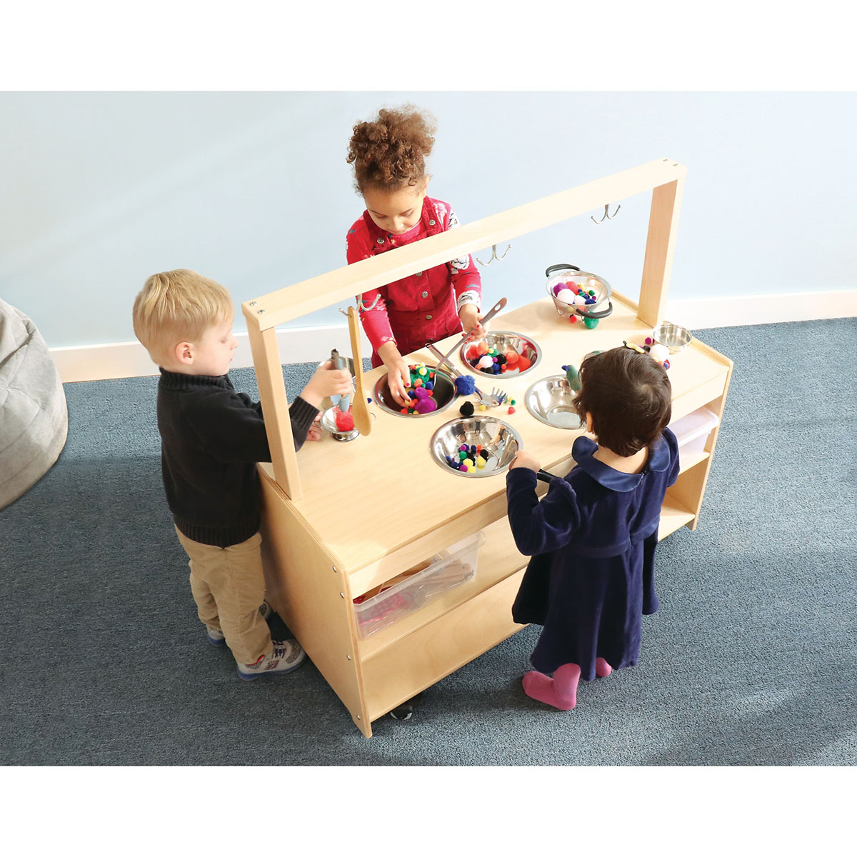 Sensory Play Kitchen