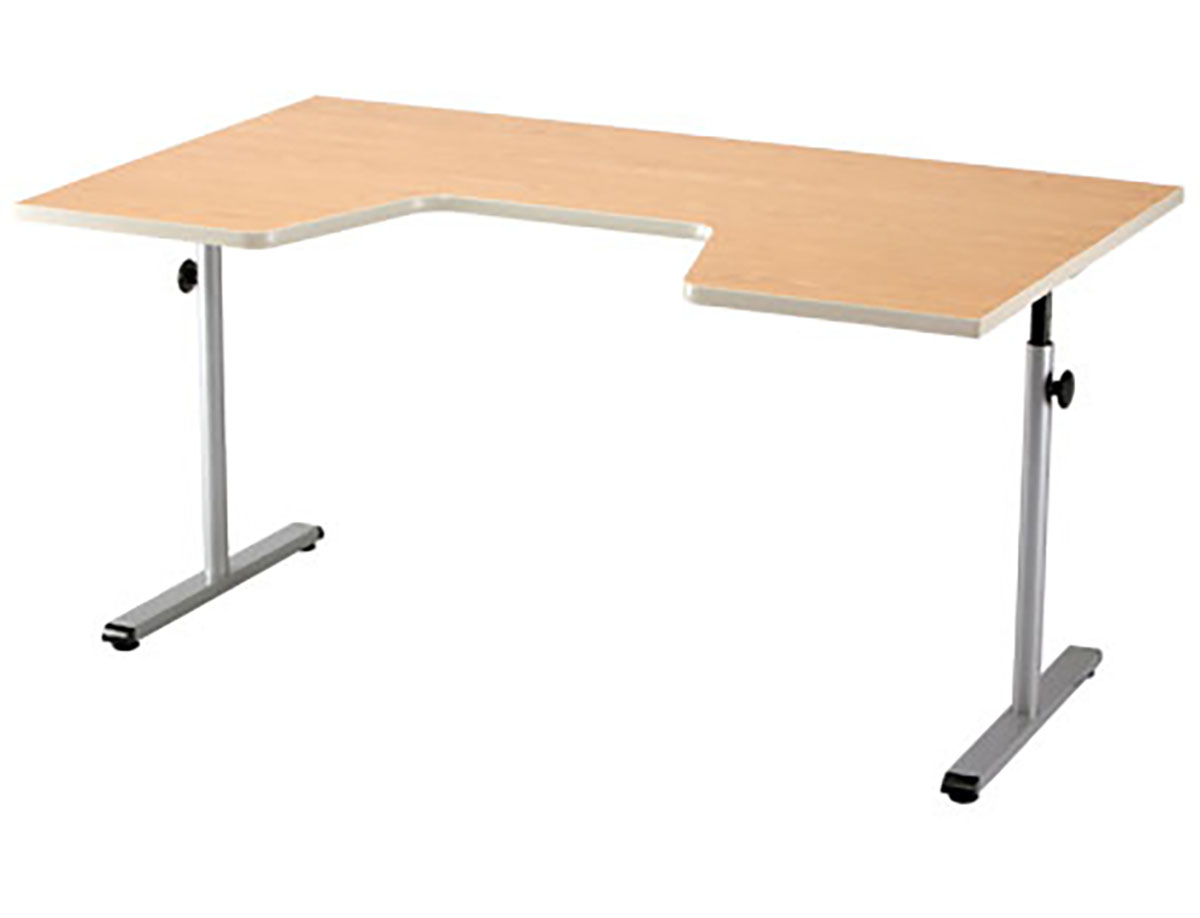 Powder Board Table Adjustable 59 x 35