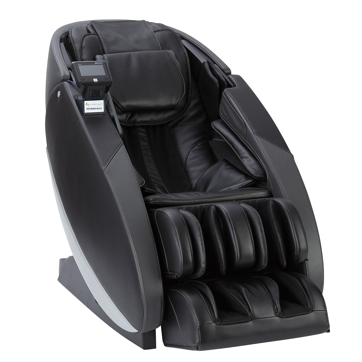 NovoXTPro Massage Chair Safe Antimicrobial SofHyde Black/Gray