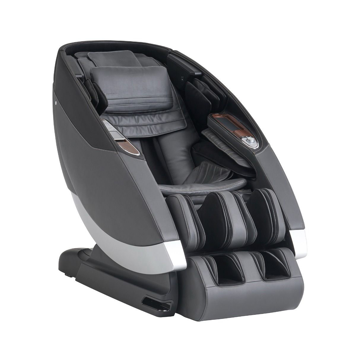 Super Novo 2.0 Massage Chair Gray Sofhyde