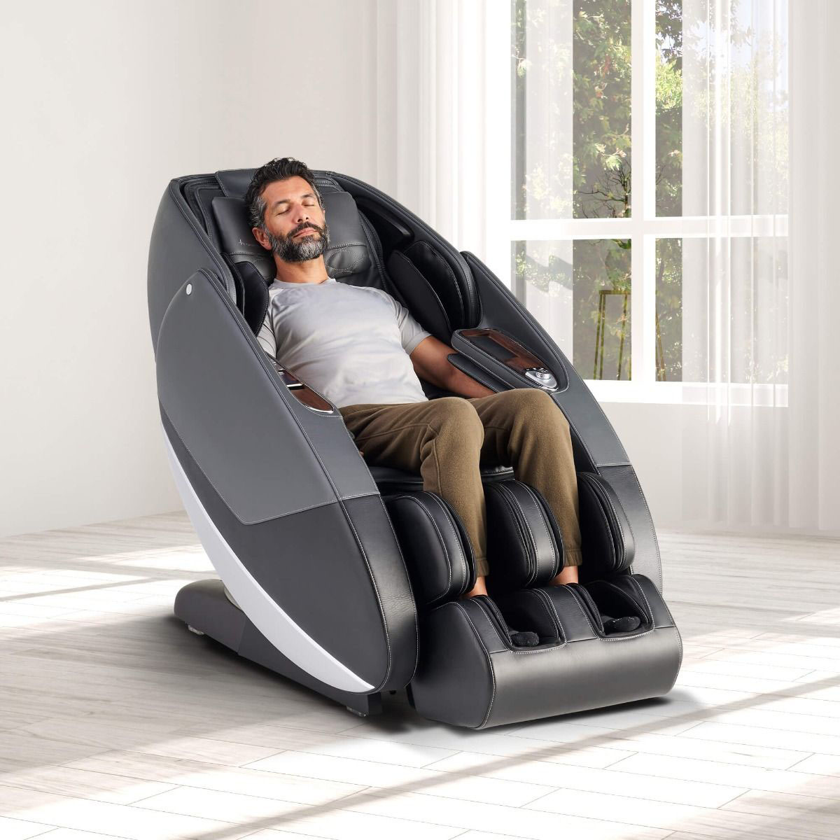 Novo Flex Massage Chair Gray