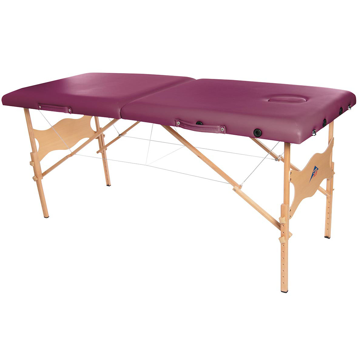 Economy massage table 28 x 73 burgundy
