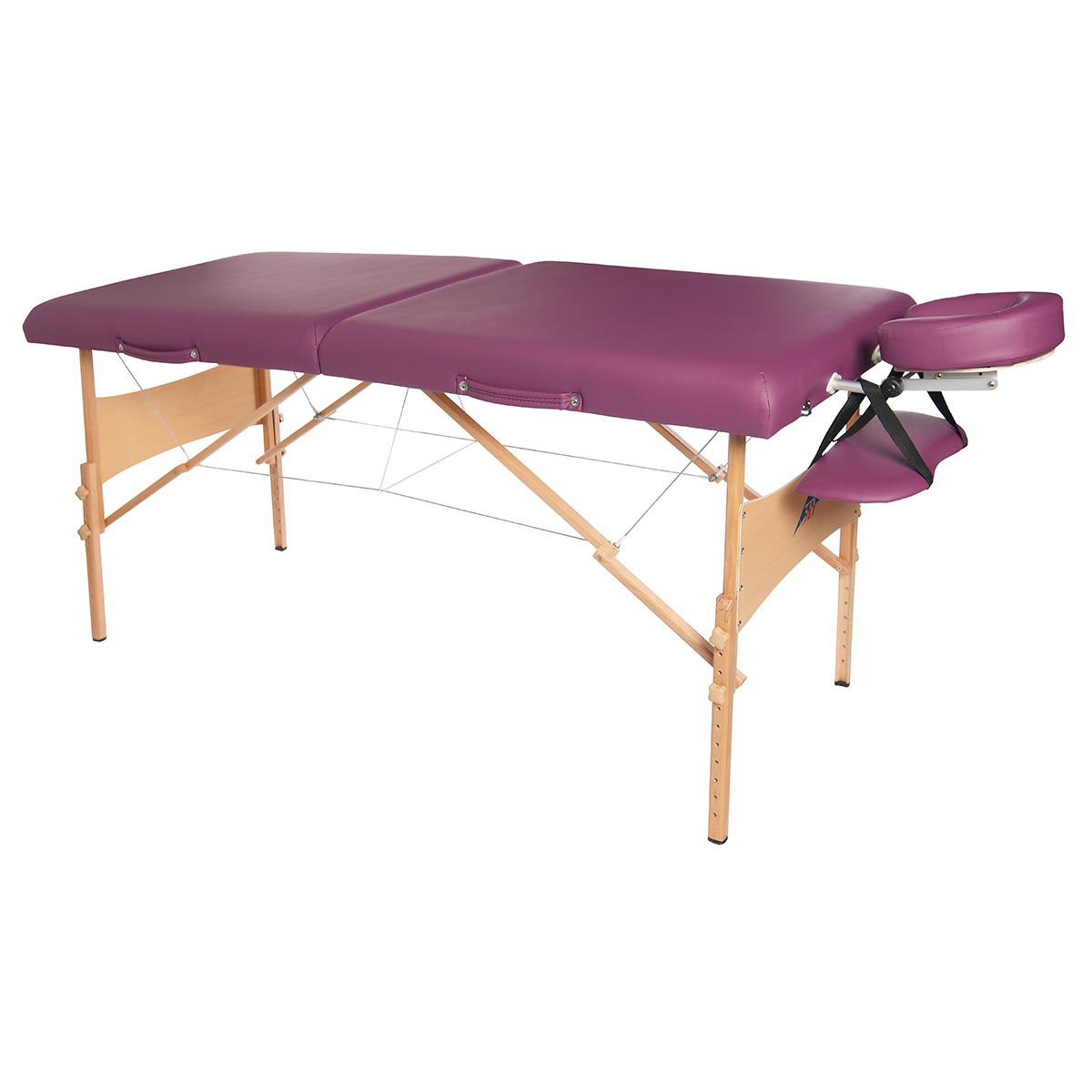 Deluxe massage table 30 x 73 burgundy